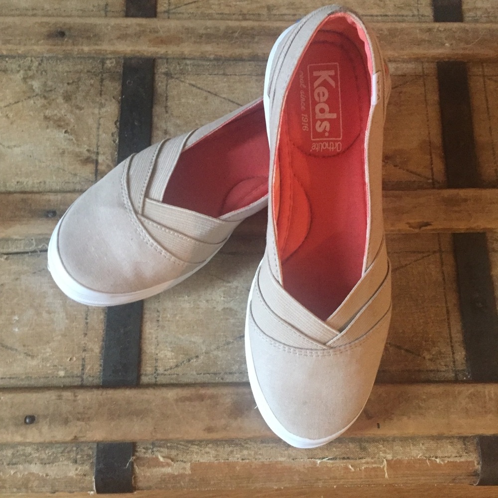 Keds Whimsy Slip-On Canvas Sneakers 6.5